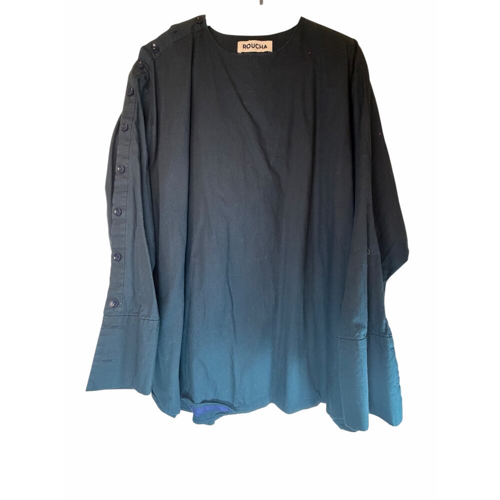 Roucha Navy Blue Shirt - Picture 3 of 10